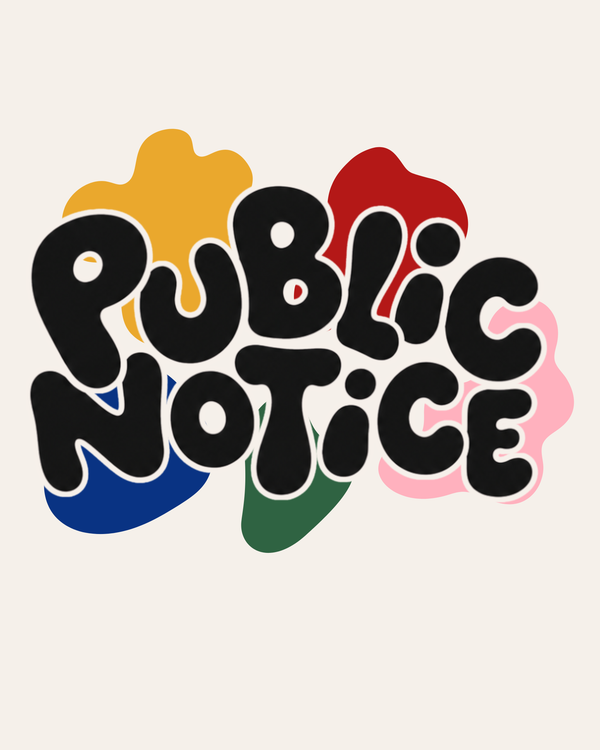 Public notice