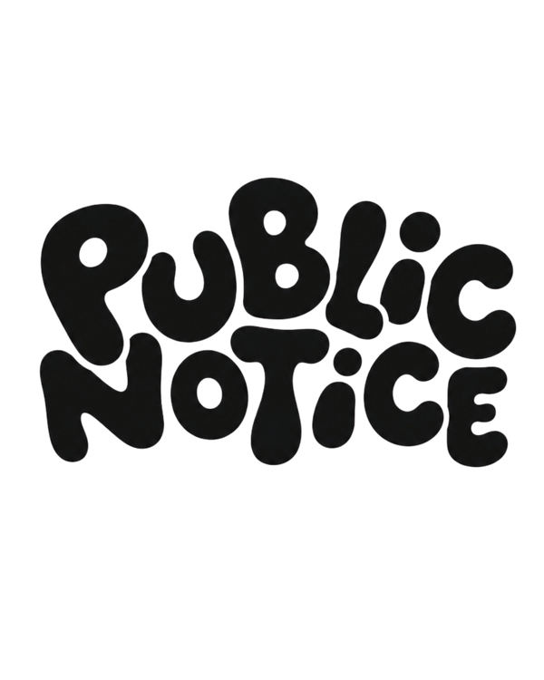Public notice
